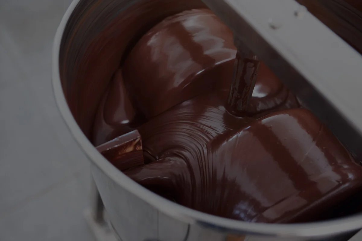 macchinario industriale per il cioccolato